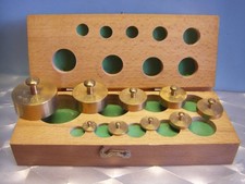 Gewichtsatz MESSING 1 bis 100