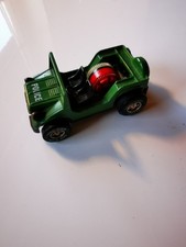 Jeep Police Metall grün Darda Motor Serie 10 W-Germany