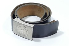 DDR Leder-Koppel Schwarz