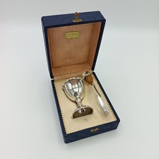 835er silber eierbecher - 835er, +