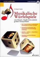 Musikalische Würfelspiele, 1 CD-ROM ... von Moz... | Software | Zustand sehr gut