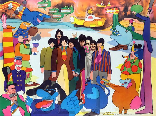 1968 the beatles yellow - beatles,