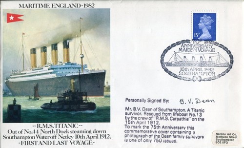 Rms titanic überlebender - rms,