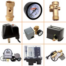 Druckschalter Trockenlaufschutz 3-wege,  5- wege Verteiler Manomater Gartenpumpe