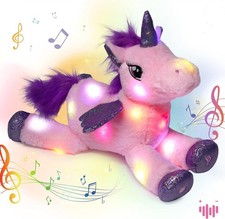 Led musical plüsch einhorn - musical,