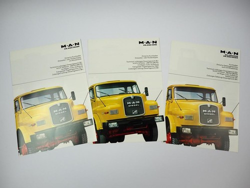 Prospekt man nutzfahrzeuge - 3x,