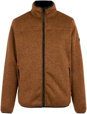 Herren recycelte fleece jacke - recycelte,