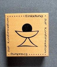 Motivstempel einladung zur - „einladung,