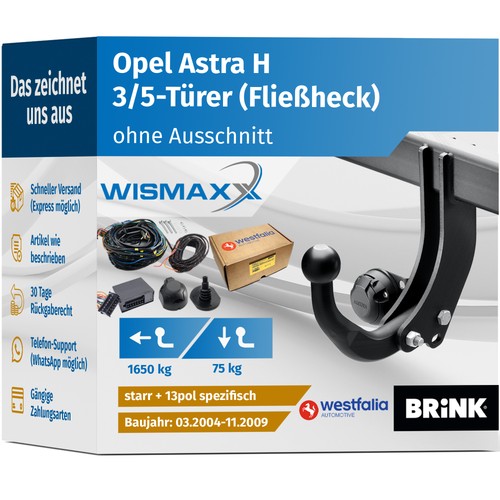 Ahk für opel - für, h