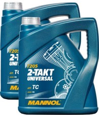 2x4 Liter Mannol 2-Takt Universal Motorradöl Mischöl mineralisch  API TC Motoröl