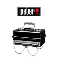 Weber Go-Anywhere Holzkohlegrill, portabel, Schwarz , 27x31x43 cm