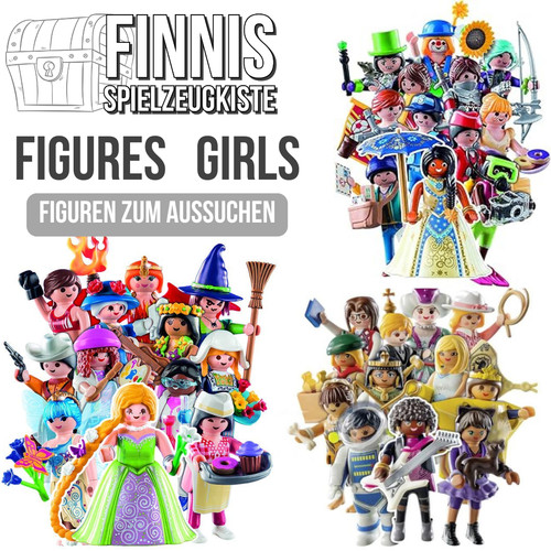 Playmobil figures girls - girls, serie