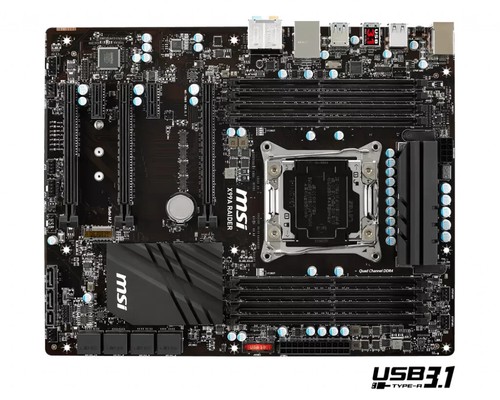 Msi x99a raider - raider, lga2011-3