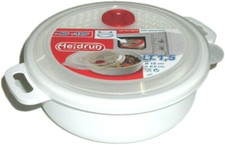 Mikrowellenteller Mikrowelle Menüteller Menue Teller Deckel Geschirr Microwelle