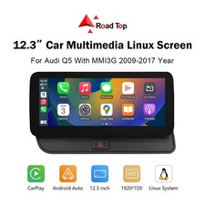 12,3' Wireless Carplay für Audi Q5 SQ5 Stereo Multimedia Touchscreen Autoradio