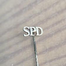 Anstecknadel Abzeichen SPD Sozialdemokratische Partei Deutschlands 835 silber