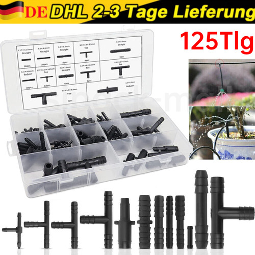 125 tlg schlauchverbinder - 125,