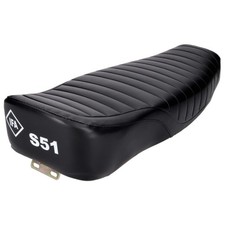 Sattel Doppelsitzbank schwarz