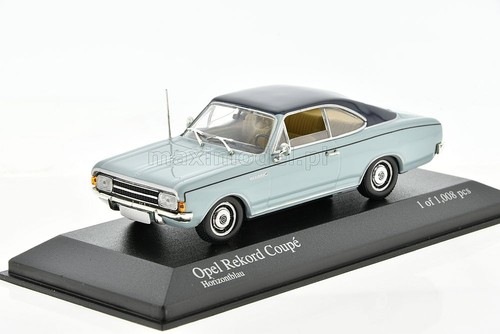 Opel rekord coupe - coupe, blue