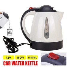 12V Auto KFZ HeißWasserkocher Teekocher 150W Edelstahl Heizung Wasser Kocher 1L