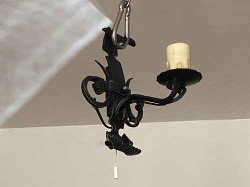 Antique wall lamp - wall, light