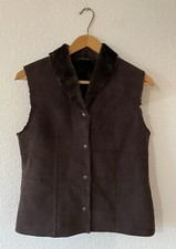 Olsen weste wildleder imitat - weste,