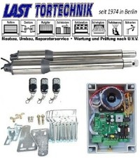 DREHTORANTRIEB SET bis 600Kg, 3 Sender, Spar-Set FLÜGELTOR ANTRIEB, TORÖFFNER