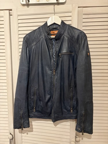 Emilio adani lederjacke - emilio, adani,