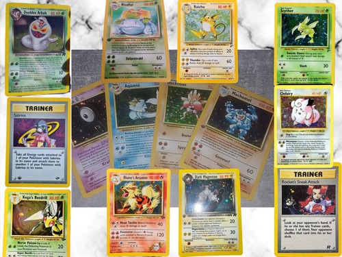 Alte pokemon vintage karten - 50,