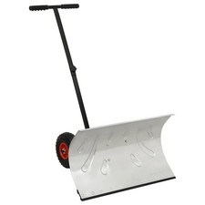 Snow shovel with wheels - shovel,