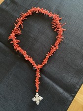 Astkorallen Kette Vintage 60cm