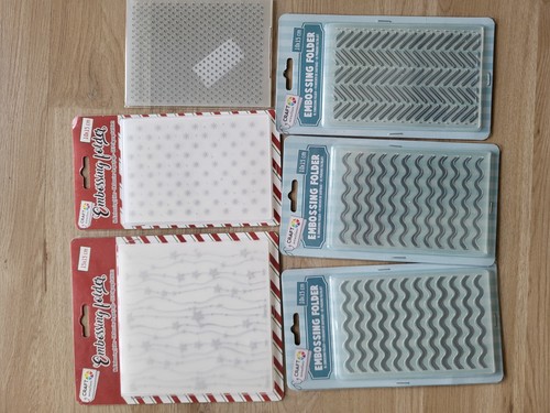 Embossing folder prägematten - embossing,