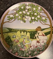 Vier Jahreszeiten Heinrich Villeroy & Boch Sammelteller Frühling und Sommer