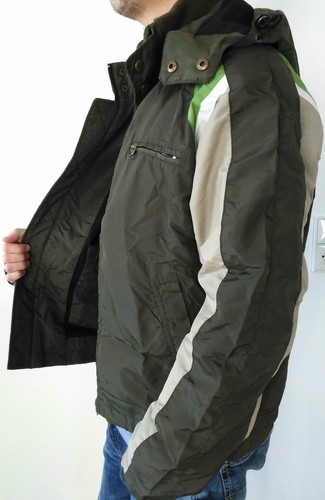 Stylishe wetterjacke inscene - stylishe, wetterjacke,