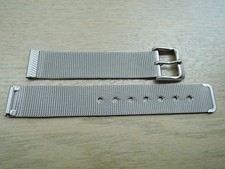 Uhrenarmband Milanaise Ersatzband Edelstahl 16mm b296