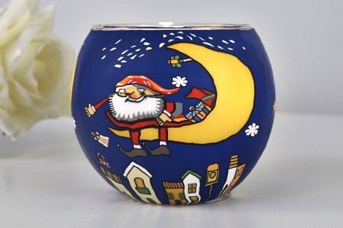 Leuchtglas 21824 motiv santa - 21824,