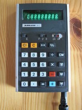 Triumph- ADLER 81 C Taschenrechner Pocket-Calculator vintage retro ca 1975