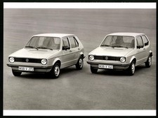 Fotografie Auto Volkswagen VW Golf I Dreitürer & Fünftürer-Variante, Werkfoto 