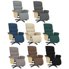 Massagesessel TV-Sessel Relaxsessel Relaxsofa Sofa-Sessel mit Fußteil Stoff