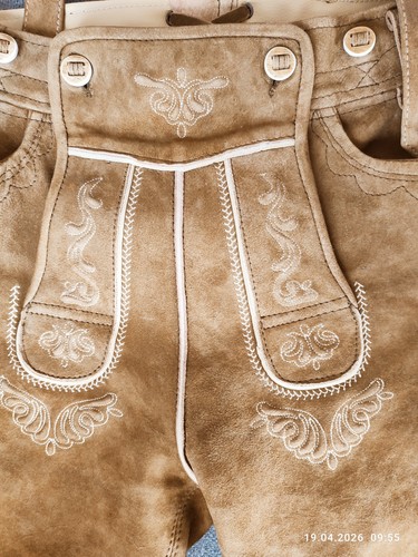 Lederhose kurz von almsach - lederhose,