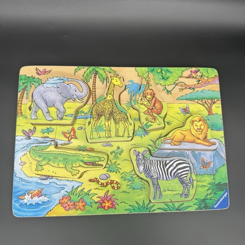 Ravensburger holzpuzzle zoo - ravensburger,