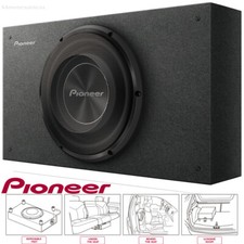 Pioneer TS-A3000LB 30cm 1500 Watt Subwoofer flachen Gehäuse downfire Untersitz