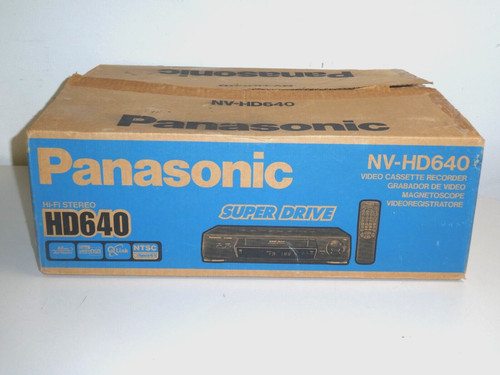 Panasonic hd640 - panasonic, nv-hd640