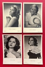 4 x Schauspieler Foto AK um 1935 VIKTORIA VON BALLASKO - HERTHA FEILER  ( 125739