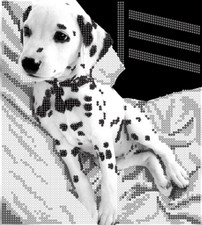 Perlenstickbild  Stickbild