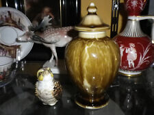 KPM Berlin Deckeldose Laufglasur Anfang 1900