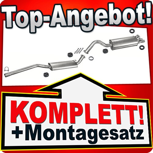 Auspuff für audi - audi, (c4)