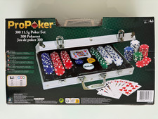 300 Token Pokerset mit Alu