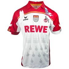 Erima 1.FC Köln Trikot Karneval Fastelovend Saison 2016/2017 XXL 2XL Weiß Rot