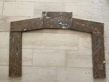 Marmorplatten rot 5 Platten Kamineinfassung ca. 115 x 80 (86 x 58) cm